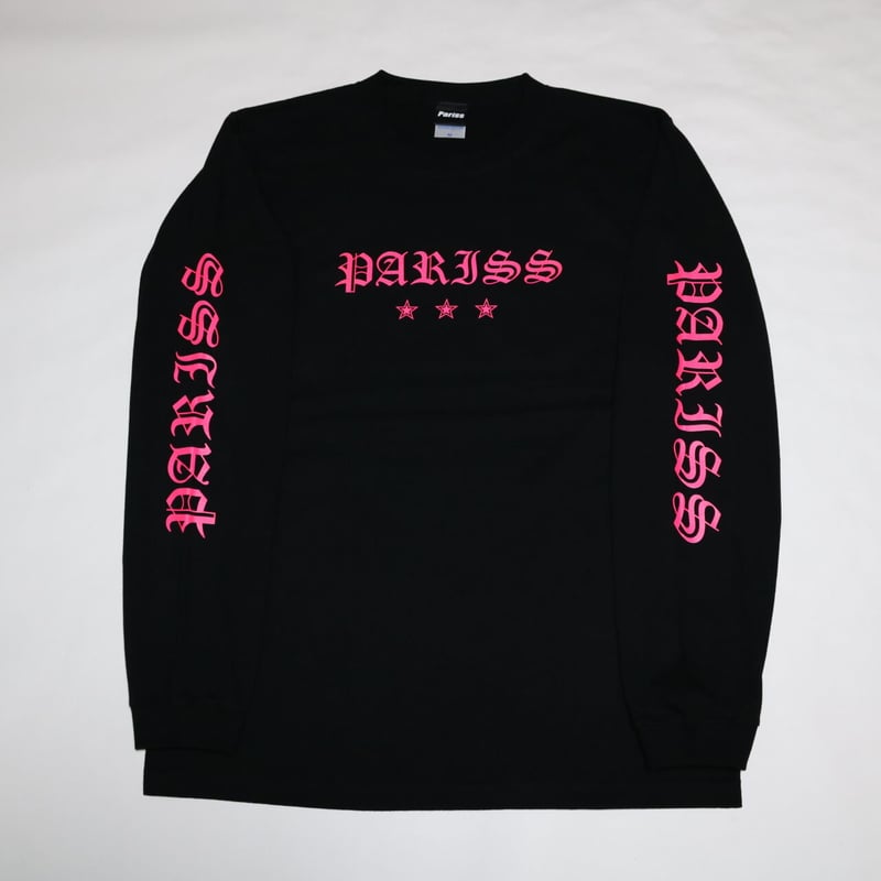 オールドイングリッシュロンT【ブラック×蛍光イエロー・ブラック オールドイングリッシュロンT【ブラック×蛍光イエロー・ブラック