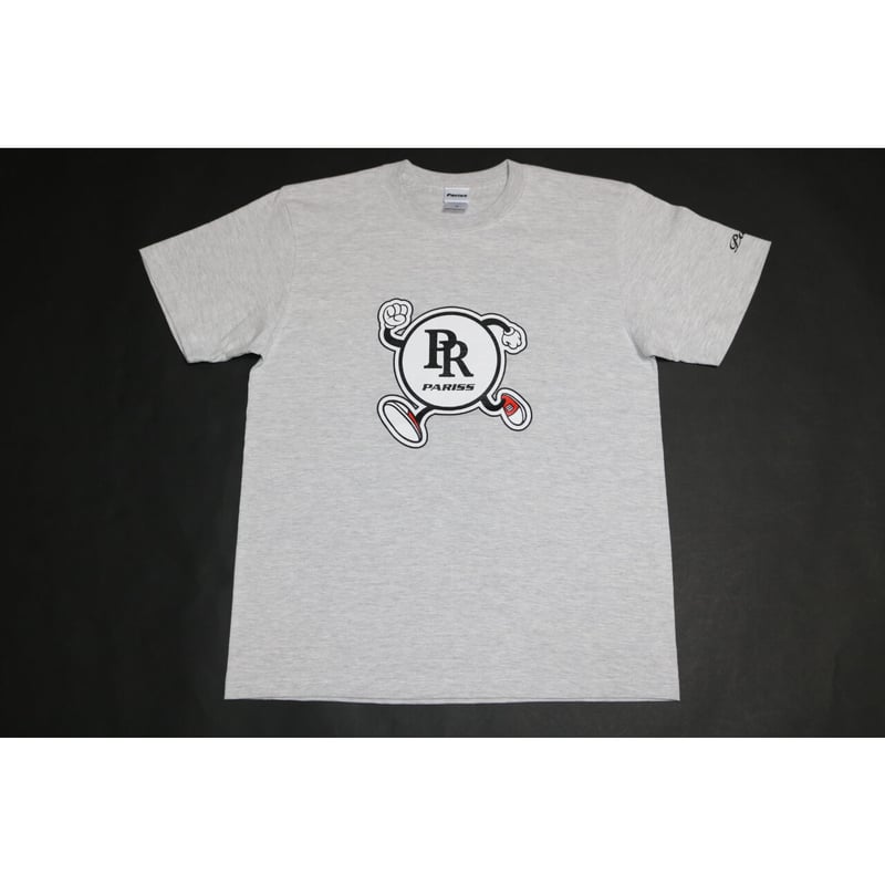 そPariss スターロゴTシャツ ParissくんTシャツ【ブラック・ホワイト・ネイビー・グレー