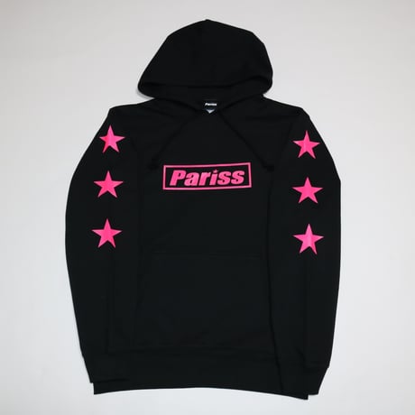 Boxロゴパーカー【ブラック×蛍光イエロー・ブラック×蛍光ピンク・ブラック×ティファニーブルー・ブラック×ホワイト・ブラック×ブラック】