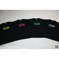 BoxロゴGAL Tシャツ【ブラック×蛍光イエロー・蛍光ピンク・ティファニーブルー・ホワイト】