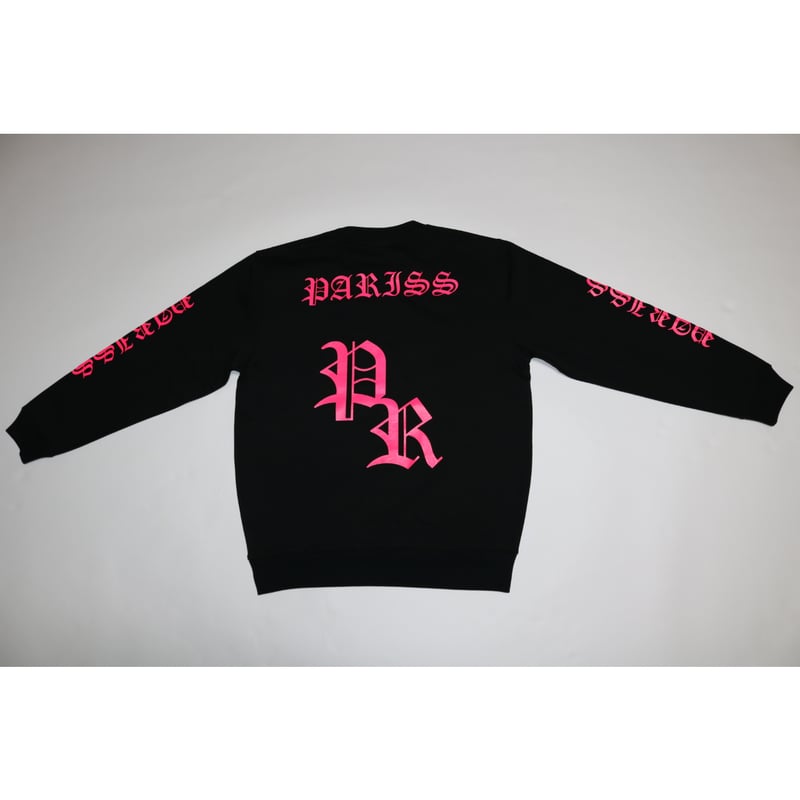 オールドイングリッシュトレーナーver.2【ブラック×蛍光イエロー オールドイングリッシュトレーナーver.2【ブラック×蛍光イエロー