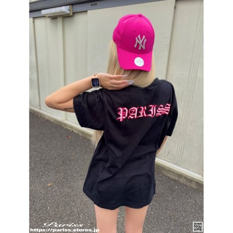 オールドPR2ラインTシャツ【ブラック×蛍光イエロー・ブラック×蛍光ピンク・ブラック×蛍光グリーン・ブラック×ティファニーブルー・ブラック×ホワイト】