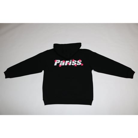 8Starパーカー【ブラック×蛍光イエロー・蛍光ピンク・ティファニーブルー・蛍光グリーン】