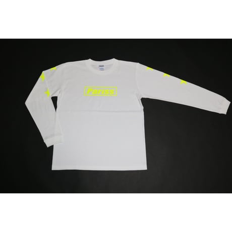 BoxロゴロンT【ブラック×蛍光イエロー・ホワイト×蛍光イエロー】