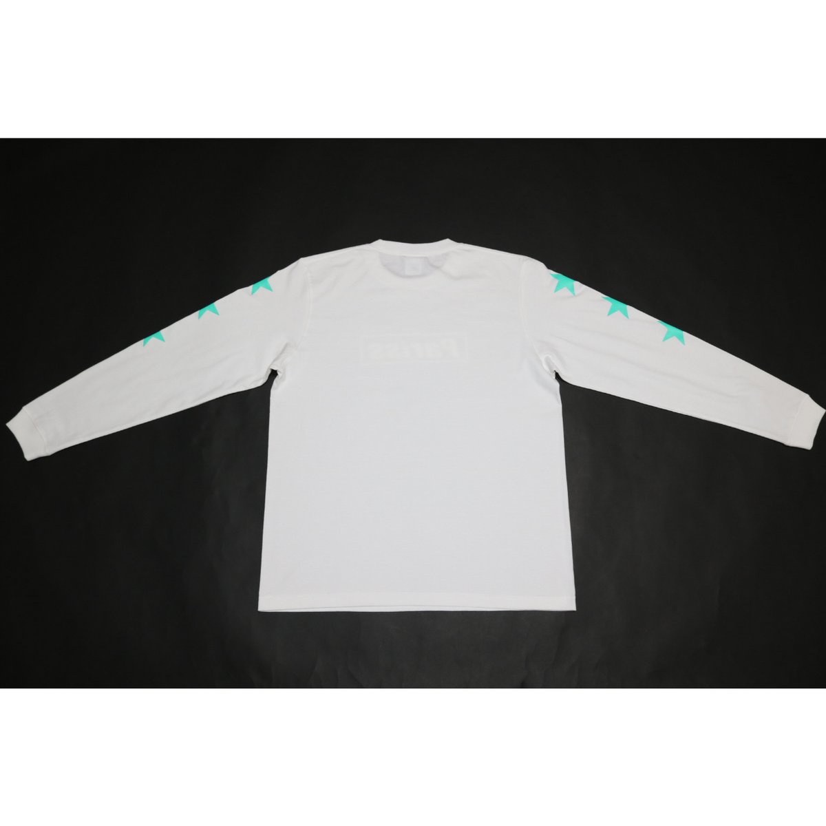 再入荷】BoxロゴロンT【ブラック×ティファニーブルー・ホワイト