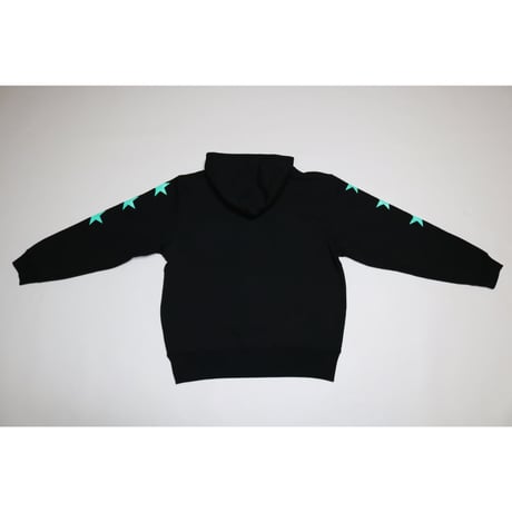 Boxロゴパーカー【ブラック×蛍光イエロー・ブラック×蛍光ピンク・ブラック×ティファニーブルー・ブラック×ホワイト・ブラック×ブラック】
