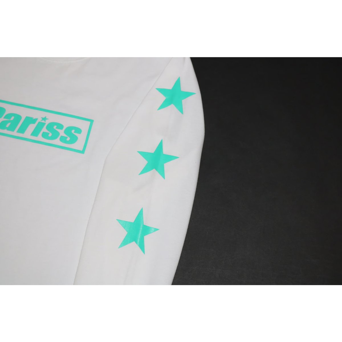 BoxロゴロンT【ブラック×ティファニーブルー・ホワイト