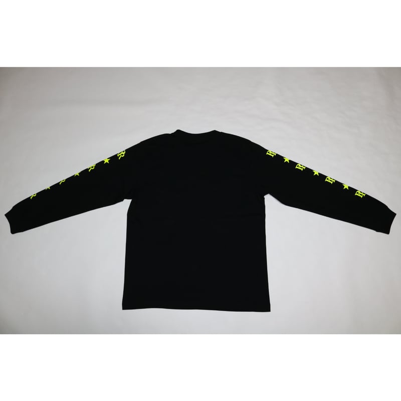 PRスターロンT【ブラック×蛍光イエロー・ブラック×蛍光ピンク