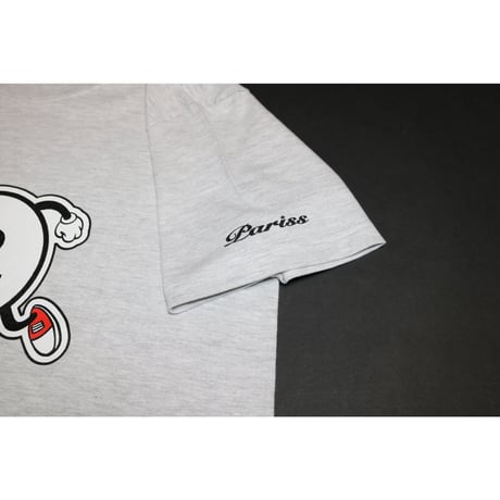 ParissくんTシャツ【ブラック・ホワイト・ネイビー・グレー】