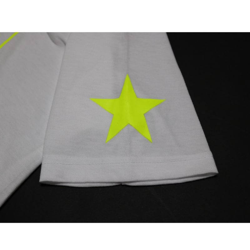 BoxロゴTシャツ【ホワイト×蛍光イエロー・ホワイト×蛍光ピンク
