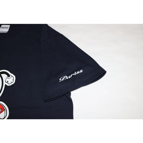 ParissくんTシャツ【ブラック・ホワイト・ネイビー・グレー】