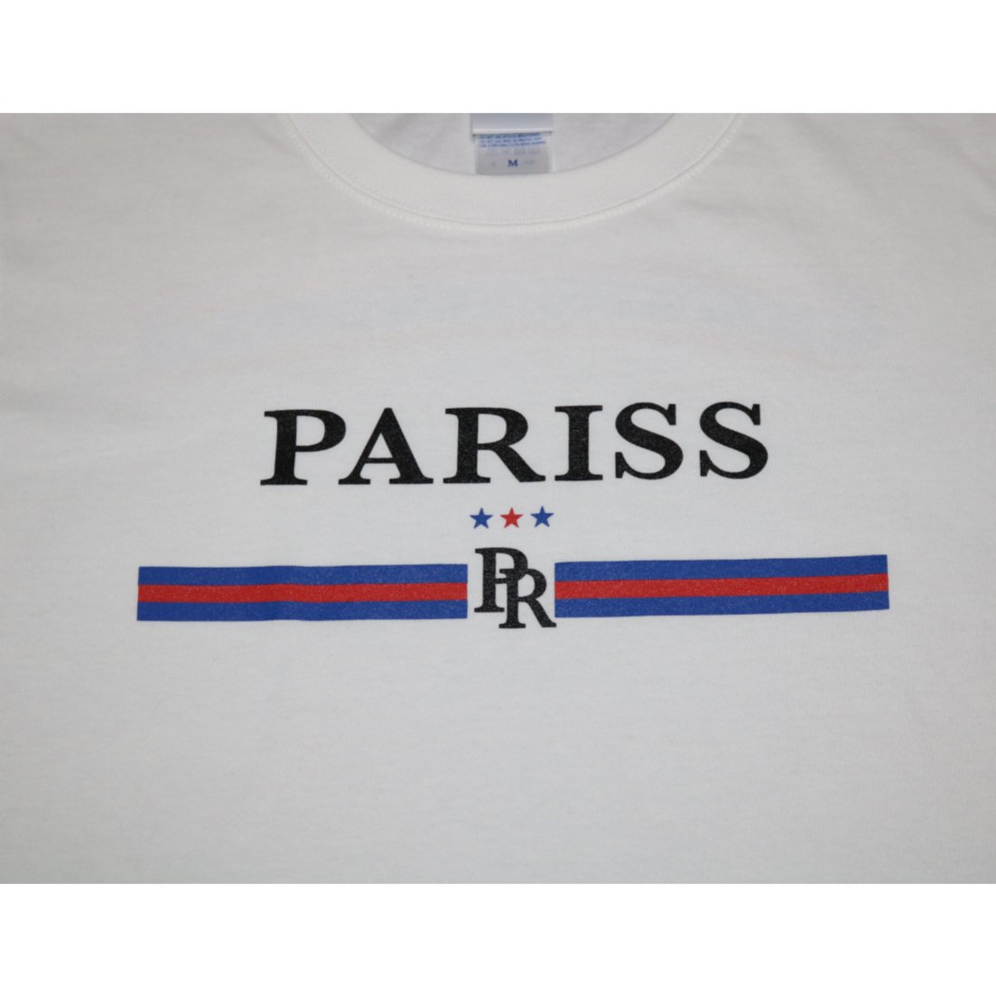トリコロールロンT【ブラック・ホワイト】 | PARISS