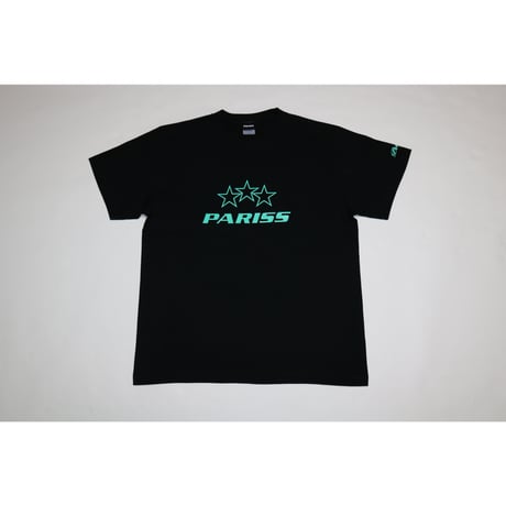 3StarTシャツ【ブラック×蛍光イエロー・ブラック×蛍光ピンク・ブラック×ティファニーブルー・ブラック×ホワイト】