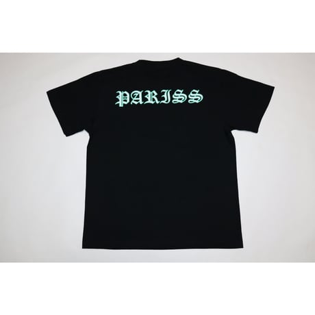 オールドPR2ラインTシャツ【ブラック×蛍光イエロー・ブラック×蛍光ピンク・ブラック×蛍光グリーン・ブラック×ティファニーブルー・ブラック×ホワイト】
