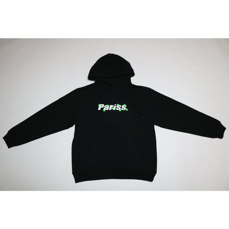8Starパーカー【ブラック×蛍光イエロー・蛍光ピンク・ティファニーブルー・蛍光グリーン】