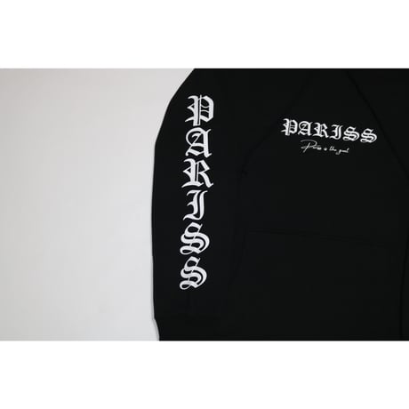 オールドイングリッシュGOATパーカー【ブラック×蛍光イエロー・蛍光ピンク・ティファニーブルー・ホワイト】