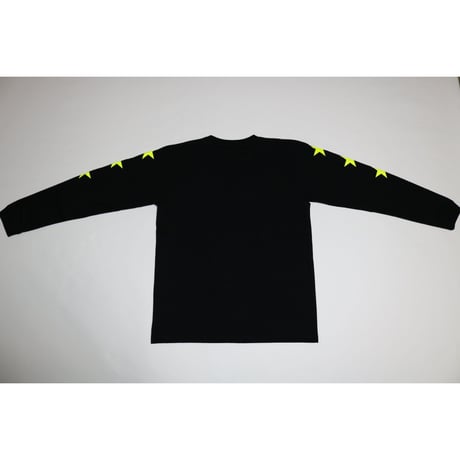 BoxロゴロンT【ブラック×蛍光イエロー・ホワイト×蛍光イエロー】