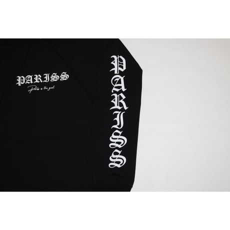 オールドイングリッシュGOATパーカー【ブラック×蛍光イエロー・蛍光ピンク・ティファニーブルー・ホワイト】