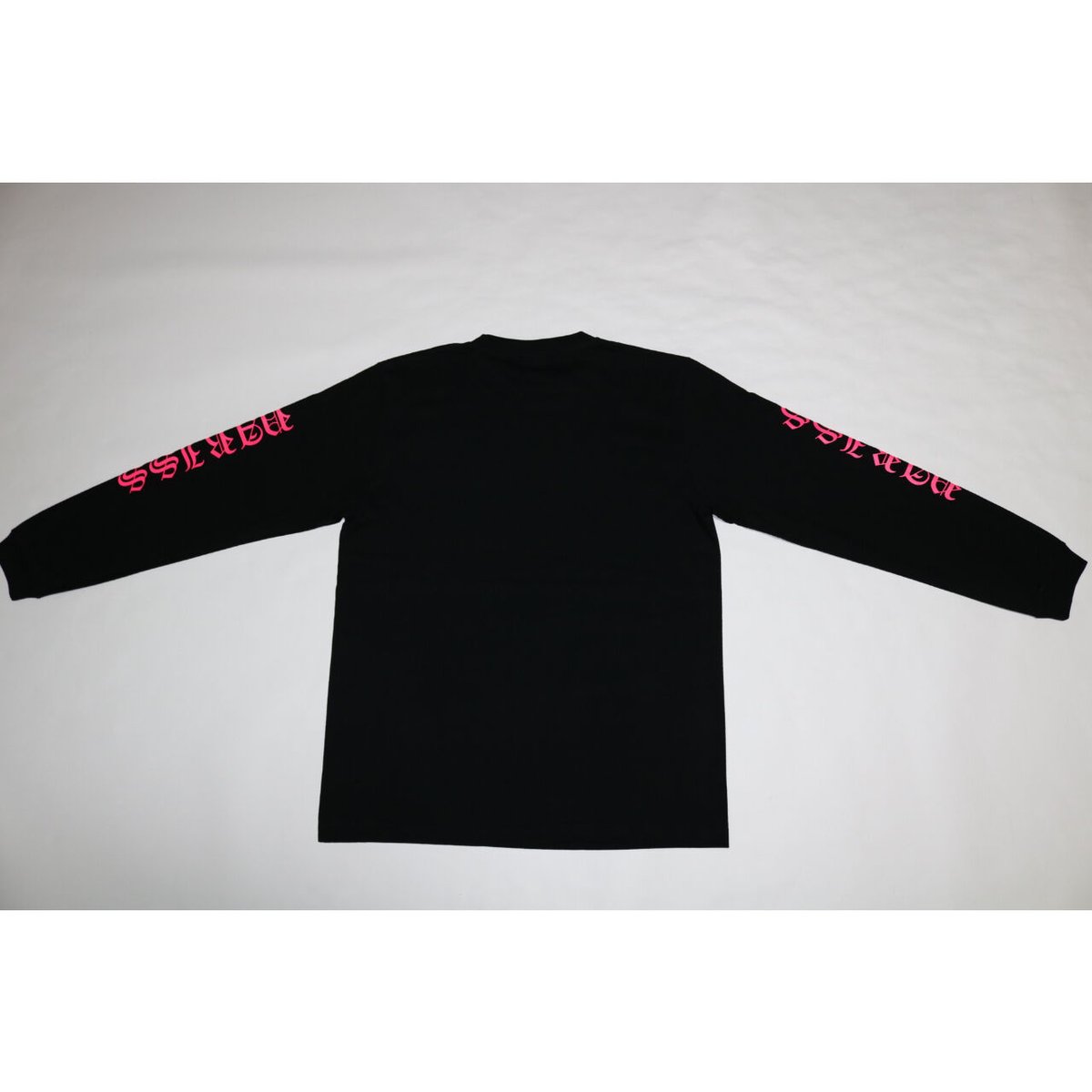 オールドイングリッシュロンT【ブラック×蛍光イエロー・ブラック×蛍光