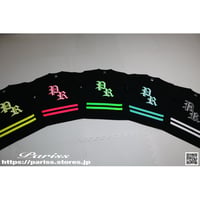 オールドPR2ラインTシャツ【ブラック×蛍光イエロー・ブラック×蛍光ピンク・ブラック×蛍光グリーン・ブラック×ティファニーブルー・ブラック×ホワイト】