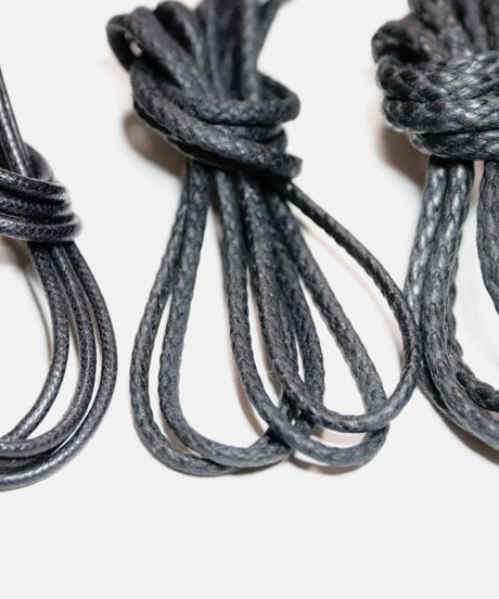 For Black Tricker's boots and others /トリッカーズ カントリータイプ シューレース / 黒 靴ひも 70cm、110cm、120cm