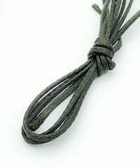 Military Green shoelaces for Tricker's and others with Agret /●紐先金具込み/ ミリタリーグリーン / カントリータイプ/ 長さ指定可
