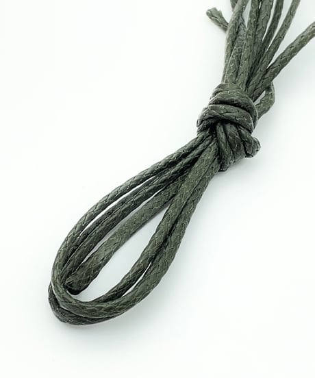 Military Green shoelaces for Tricker's and others with Agret /●紐先金具込み/ ミリタリーグリーン / カントリータイプ/ 長さ指定可
