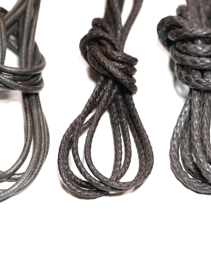 Dark Brown shoelaces for Trickers and others /ト
