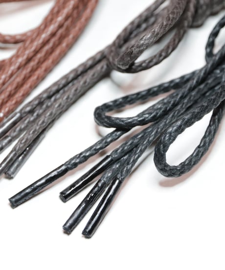 For Black Tricker's boots and others /トリッカーズ カントリータイプ シューレース / 黒 靴ひも 70cm、110cm、120cm