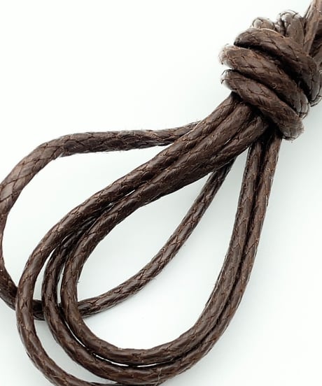 Brown shoelaces for Tricker's boots and others with Agret /●紐先金具込み/ ブラウン / トリッカーズ カントリータイプ/ 長さ指定可