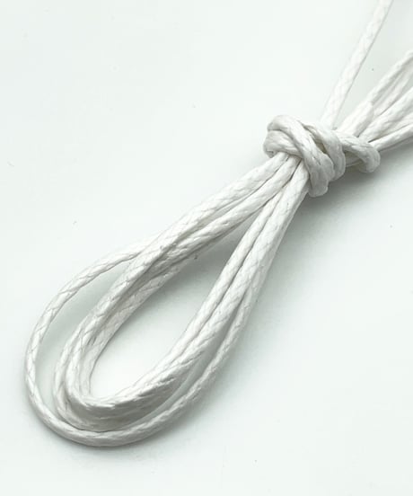 White shoelaces for Tricker's boots and others with Agret /●紐先金具込み/ 白 / トリッカーズ カントリータイプ/ 長さ指定可