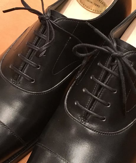 For EDWARD GREEN shoes and others / エドワードグリーン 靴紐 5穴用におすすめです / ロウ引き丸紐 / ドレスシューレース