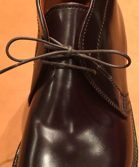 For ALDEN shoes and others /オールデン チャッカブーツ 靴紐 2穴用におすすめです / 丸紐＆平紐 / シューレース
