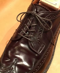Shoelaces for ALDEN shoes and others / オールデン 靴紐 5穴用におすすめです / 丸紐 / ５アイレットシューレース