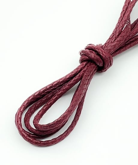 Wine shoelaces for Tricker's boots and others with Agret /●紐先金具込み/ ワイン / トリッカーズ カントリータイプ/ 長さ指定可