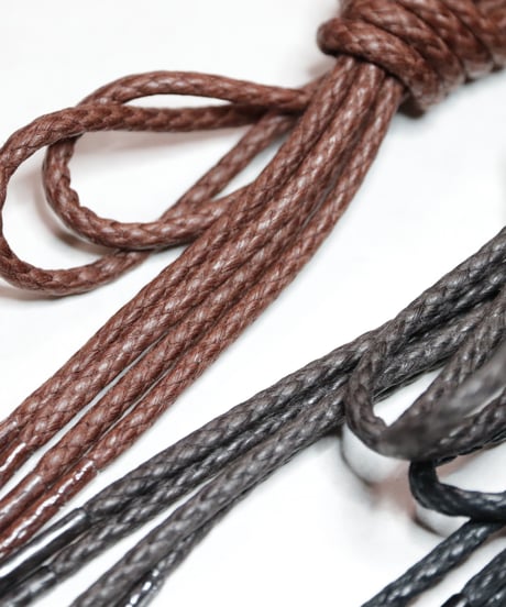 Brown shoelaces for Tricker's and others /トリッカーズ カントリータイプ シューレース / 茶 靴ひも 70cm、110cm、 120cm