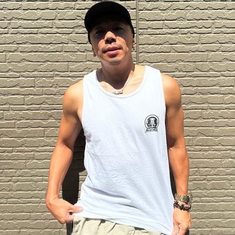 ZOU Logo Tank top / White