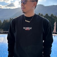 Reiginal OS Logo Long Sleeve T-shirts / Black