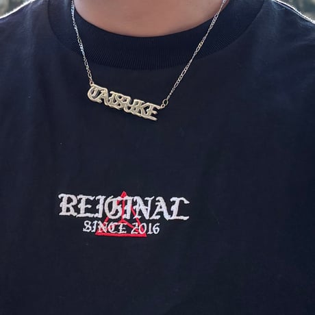 Reiginal OS Logo Long Sleeve T-shirts / Black