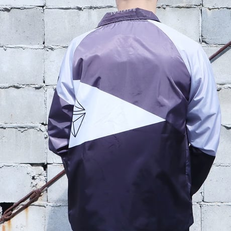 Reiginal ナイロン ジップ ジャケット  WHITE/BLACK/GRAY