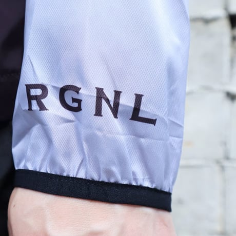 Reiginal ナイロン ジップ ジャケット  WHITE/BLACK/GRAY
