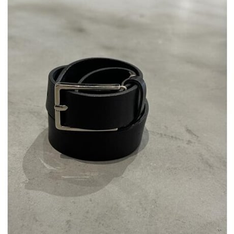 【YENN】[Y261-01032] LEATHER BELT（ブラック）