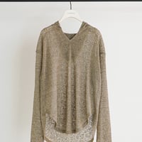 【CHIGNON】[8861-068GL] ｼｱｰﾌｰﾃﾞｨﾆｯﾄｿｰ