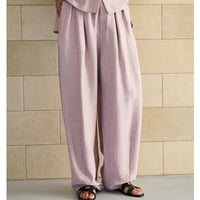 【YENN】[Y262-32051] VOLUME CURVE PANTS