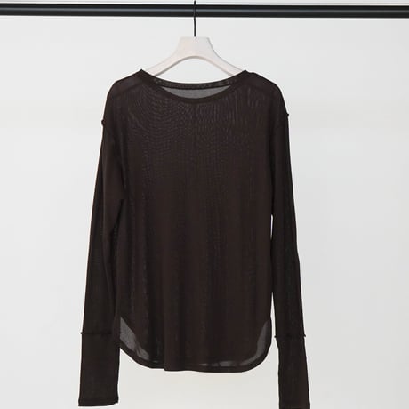 【CHIGNON】[8864-157KK] ｼｱｰﾛﾝTEE