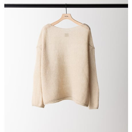 [Y263-91101] SHEER MOHAIR KNIT PO