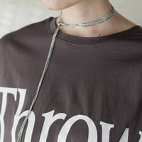【CHIGNON】[0052-252SH] ﾗｲﾝｽﾄｰﾝ&ﾁｪｰﾝﾏﾙﾁﾈｯｸﾚｽ（ﾛｼﾞｳﾑﾜﾝｶﾗｰ）
