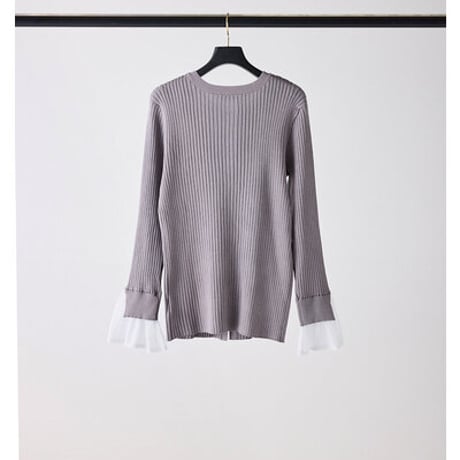 【Mewl】ﾊﾞｲｶﾗｰｽﾘｰﾌﾞﾆｯﾄ[M263-98133]