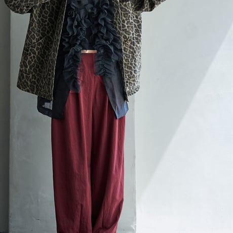 【CHIGNON】[4564-037KK] ﾁｭｰﾙﾌﾘﾙｼｱｰﾍﾞｽﾄ