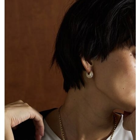 【CHIGNON】[0056-515SH] ﾄﾞﾛｯﾌﾟﾊﾟｳﾞｪﾜﾝﾀｯﾁﾋﾟｱｽ